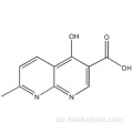 4-Hydroxy-7-methyl-1,8-naphthyridin-3-carbonsäure CAS 13250-97-0